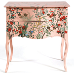 Комод розовый с росписью Цветы L.XV CHEST OF DRAWERS Flowers варинант исполнения - 1 | Loft Concept в Саратове