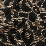 Мебельная ткань Жаккард коричневый животный принт 145 см T2-140 варинант исполнения - 1 | Loft Concept в Саратове