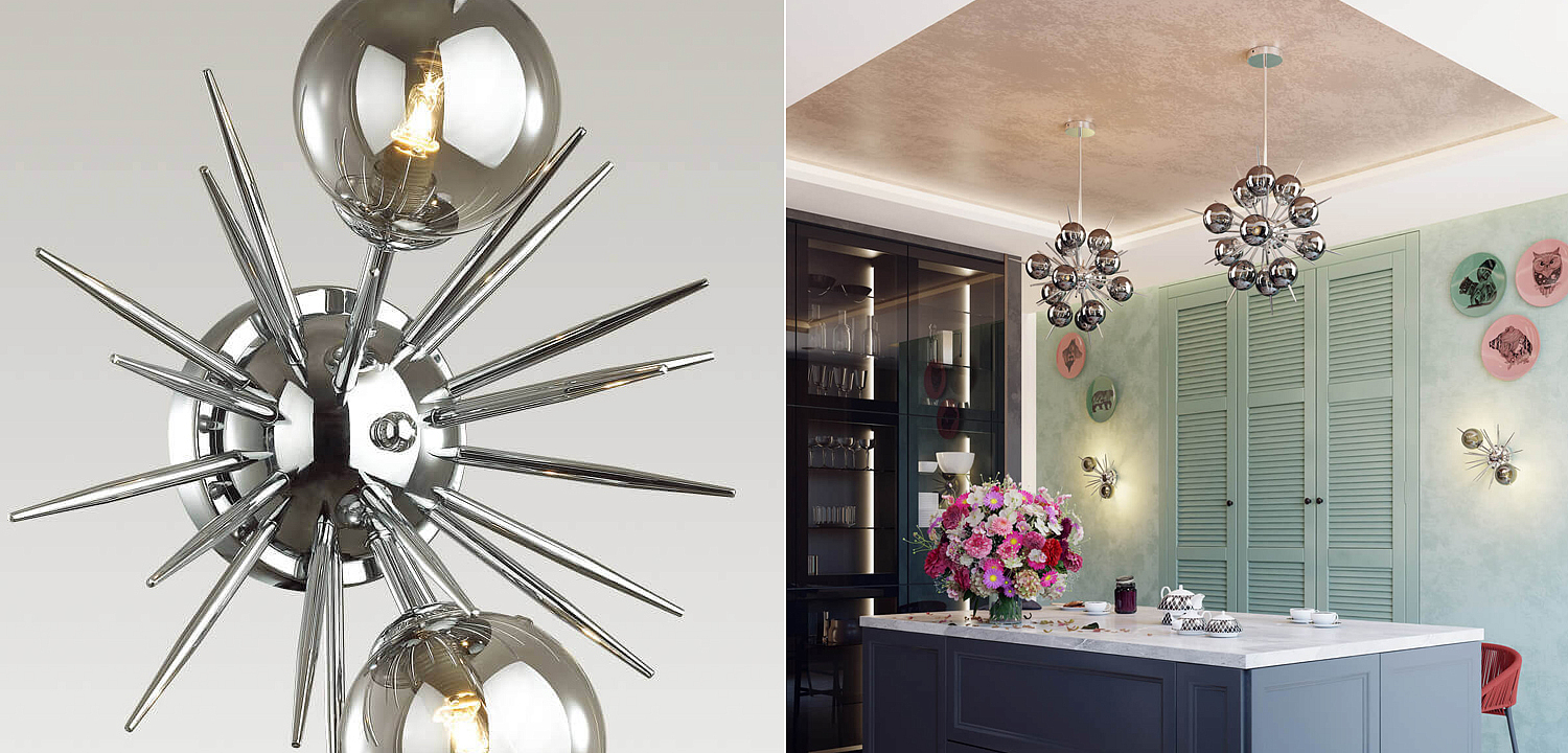 Бра Algot Sputnik Sconce Бра Algot Sputnik Sconce - Loft-Concept в Саратове