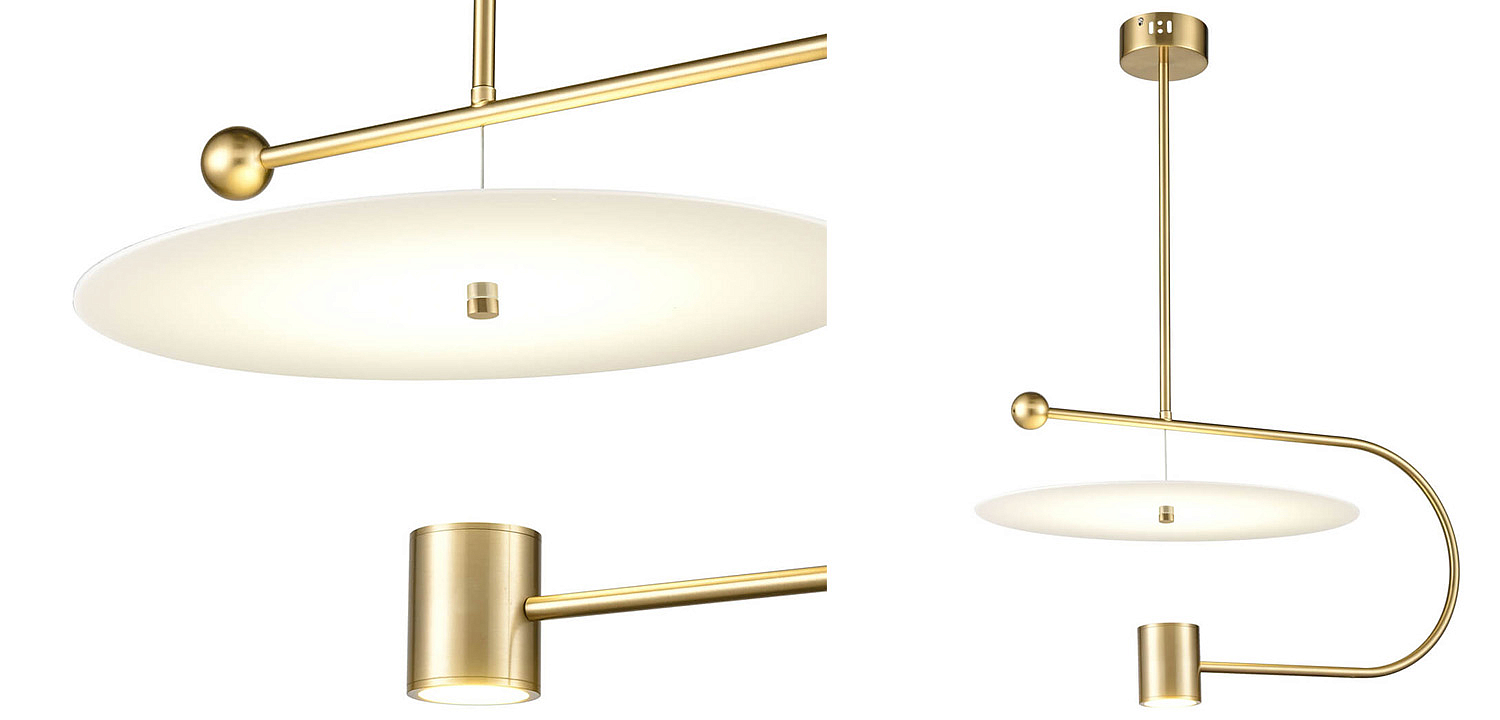 Подвесной светильник Gaspar Half Oval Подвесной светильник Gaspar Half Oval - Loft-Concept в Саратове
