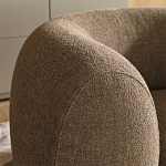 Дизайнерское полукруглое мягкое кресло CINNAMON Armchair варинант исполнения - 5 | Loft Concept в Саратове