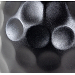 Столик журнальный с круглой деревянной столешницей на черном фактурном основании Bourgeon варинант исполнения - 6 | Loft Concept в Саратове