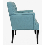 Кресло Addison Chic Armchair blue flax варинант исполнения - 1 | Loft Concept в Саратове