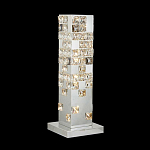 Настольная лампа прямоугольная с мозаичным хрустальным оформлением Sparks of Crystal варинант исполнения - 2 | Loft Concept в Саратове