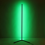 Торшер черного цвета на угловом основании Arteriors варинант исполнения - 6 | Loft Concept в Саратове