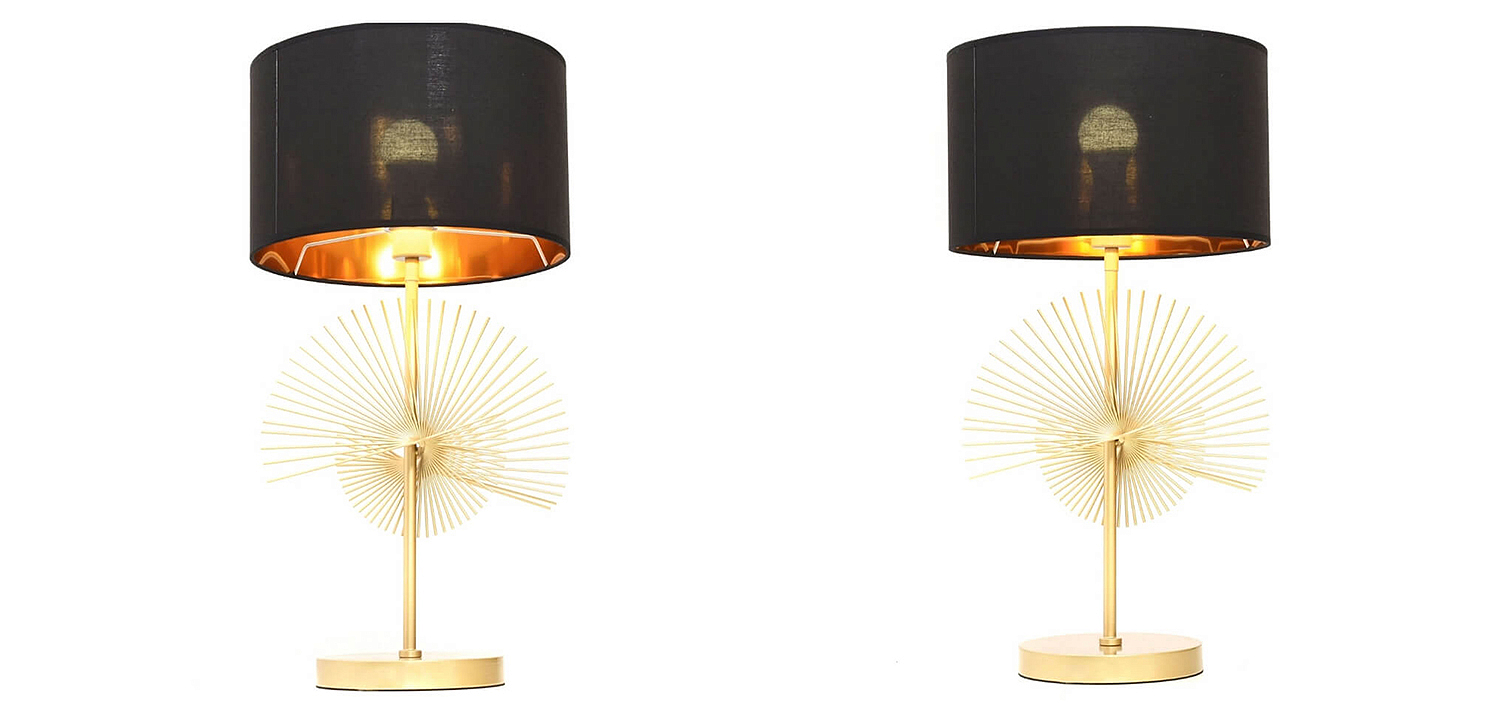 Настольная лампа Genoveva Table lamp black Настольная лампа Genoveva Table lamp black - Loft-Concept в Саратове