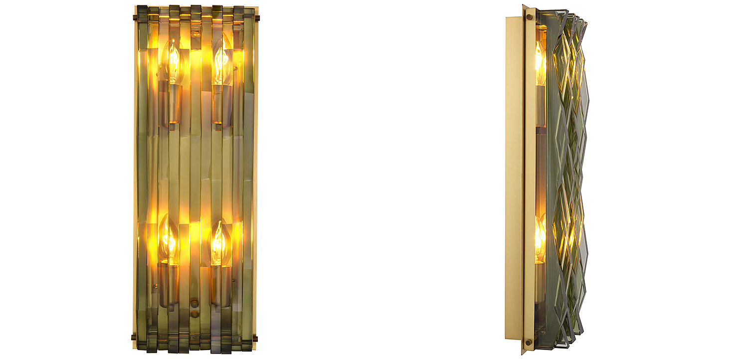 Бра Eichholtz Wall Lamp Nuvola L Green Бра Eichholtz Wall Lamp Nuvola L Green - Loft-Concept в Саратове