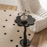 Дизайнерский журнальный стол в виде чёрного цветка Ludox варинант исполнения - 2 | Loft Concept в Саратове