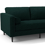 Мебельная ткань Шенилл темно-зеленый цвет 138 см T4-36 варинант исполнения - 10 | Loft Concept в Саратове