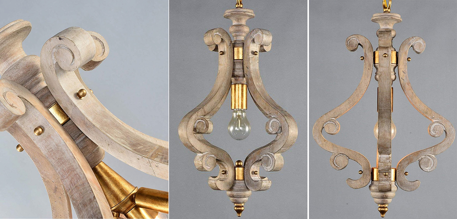 Подвесной светильник Santu Provence Hanging lamp Подвесной светильник Santu Provence Hanging lamp - Loft-Concept в Саратове