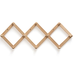 Настенная деревянная раздвижная вешалка Larson Wood Hanger варинант исполнения - 2 | Loft Concept в Саратове