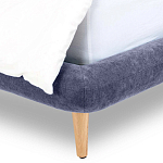 Кровать с мягким изголовьем Palmer Bed варинант исполнения - 13 | Loft Concept в Саратове