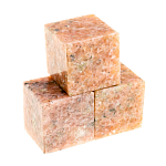 Камни для охлаждения виски из розового мрамора Natural Stone Cube варинант исполнения - 1 | Loft Concept в Саратове