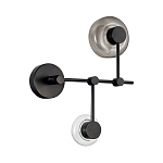 Бра с 2-мя плафонами разного диаметра и цвета Polyhedron варинант исполнения - 2 | Loft Concept в Саратове