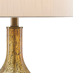 Настольная лампа с тканевым абажуром в форме цилиндра Thin Neck варинант исполнения - 1 | Loft Concept в Саратове