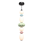 Подвесной светильник фигурный с керамическими элементами 32W LED Fragrant Light варинант исполнения - 1 | Loft Concept в Саратове