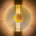 Бра в виде металлического диска Amadis Gold Wall Lamp варинант исполнения - 7 | Loft Concept в Саратове