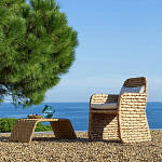 Плетеное кресло Madge Wicker Armchair варинант исполнения - 9 | Loft Concept в Саратове