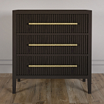 Комод Primo с 3 выдвижными ящиками Темный орех варинант исполнения - 1 | Loft Concept в Саратове
