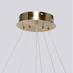 Люстра подвесная с двумя пересекающимися белыми светодиоидными кольцами Luke Lampco Tracer Lamp варинант исполнения - 9 | Loft Concept в Саратове