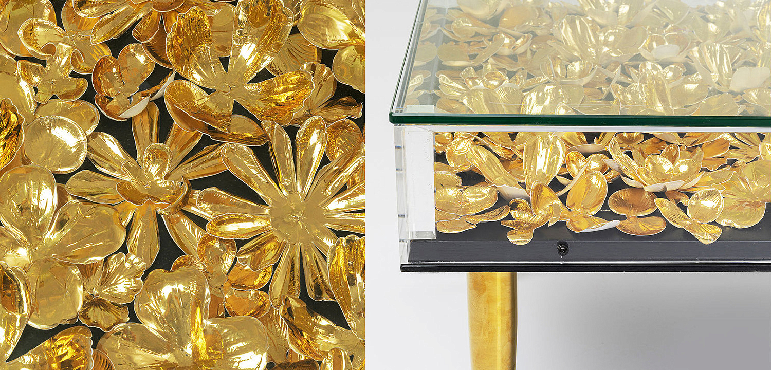 Кофейный стол Golden Water Lilies Кофейный стол Golden Water Lilies - Loft-Concept в Саратове