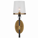 Бра настенное с прозрачным стеклянным абажуром Simple Pure Form варинант исполнения - 2 | Loft Concept в Саратове