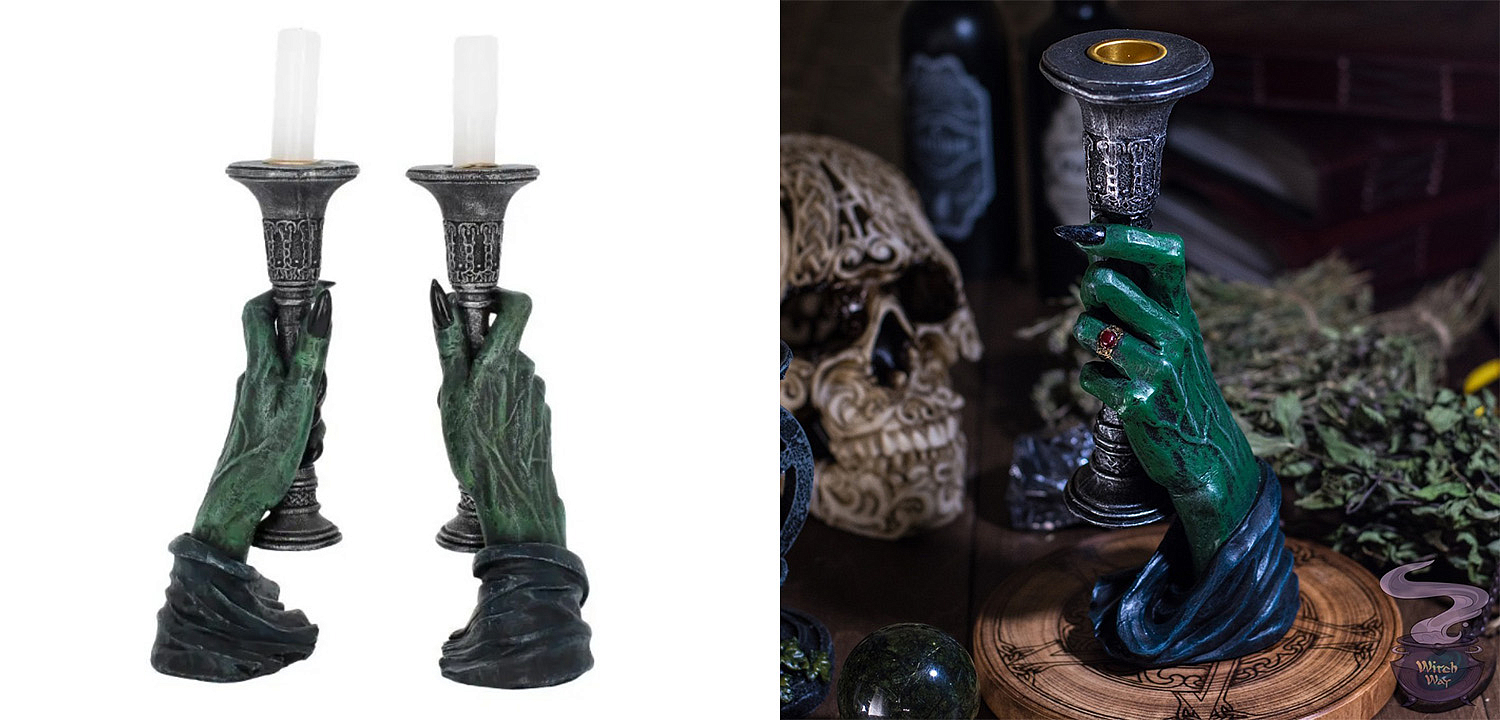Набор подсвечников Witch Hands Набор подсвечников Witch Hands - Loft-Concept в Саратове