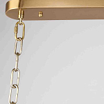 Люстра подвесная овальная со стеклянными трубками Nembus варинант исполнения - 2 | Loft Concept в Саратове