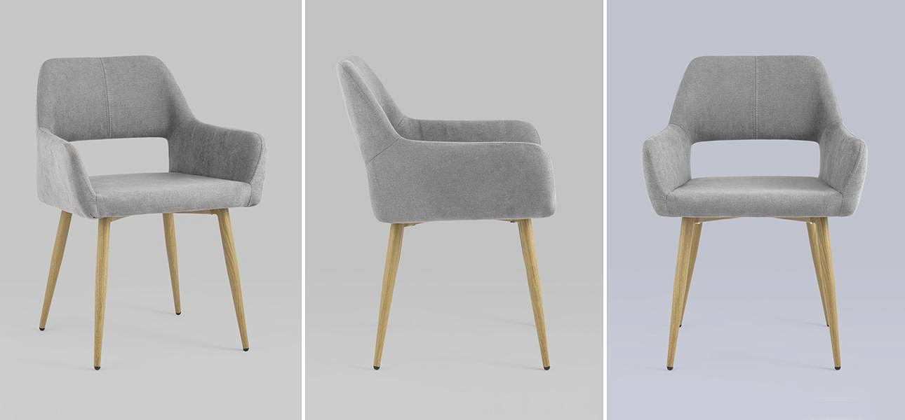 Стул NEASAN Chair Серый Цвет Стул NEASAN Chair Серый Цвет - Loft-Concept в Саратове