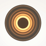 Бра круглое Soft Halo серый варинант исполнения - 2 | Loft Concept в Саратове