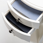 Белая тумба на фигурных ножках Shelby варинант исполнения - 6 | Loft Concept в Саратове