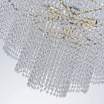 Люстра многоярусная с каскадами кристаллов Crystal Rains варинант исполнения - 7 | Loft Concept в Саратове