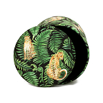 Пуф Leopards in the ferns варинант исполнения - 3 | Loft Concept в Саратове