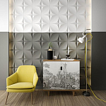 Гипсовая 3D Панель M-22 варинант исполнения - 1 | Loft Concept в Саратове