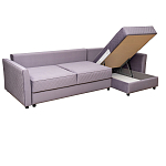 Диван трехместный раскладной Giorgio Sofa серый варинант исполнения - 3 | Loft Concept в Саратове