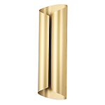 Бра с матовым цилиндрическим абажуром цвета латунь Monolith варинант исполнения - 1 | Loft Concept в Саратове