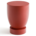 Приставной столик из массива манго Tom-tom Red варинант исполнения - 1 | Loft Concept в Саратове