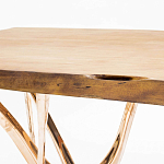 Обеденный стол прямоугольный с фигурными ножками G-table варинант исполнения - 1 | Loft Concept в Саратове