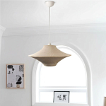 Подвесной вязаный бежевый светильник «Звезда Востока 01» варинант исполнения - 4 | Loft Concept в Саратове