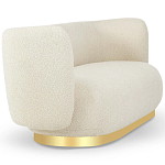 Диван с обивкой букле Ambrose Soft Boucle Sofa варинант исполнения - 3 | Loft Concept в Саратове