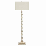 Торшер с фактурным каркасом и прямоугольным тканевым абажуром Shiye and Simplicity варинант исполнения - 1 | Loft Concept в Саратове