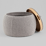 Пуф-трансформер Люкке с крышкой серый варинант исполнения - 5 | Loft Concept в Саратове