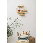 Корзина для хранения с ручками Interlacement Green  варинант исполнения - 4 | Loft Concept в Саратове