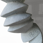 Дизайнерское зеркало Ocean Mirror голубой цвет природные формы  варинант исполнения - 1 | Loft Concept в Саратове