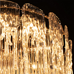 Бра с эффектом стекающего стекла и прозрачными трубками Textured Glass варинант исполнения - 7 | Loft Concept в Саратове