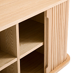 Длинный низкий буфет с 2-мя раздвижными дверцами Toinette Light Cupboard варинант исполнения - 5 | Loft Concept в Саратове