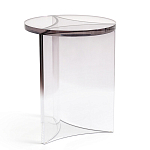 Стол журнальный круглый Acrylic Аether Smoke варинант исполнения - 1 | Loft Concept в Саратове