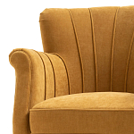 Кресло велюровое на ножках из массива ясеня Jessie Armchair варинант исполнения - 5 | Loft Concept в Саратове