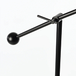 Торшер с поворотным плафоном Aracea Black Floor Lamp варинант исполнения - 3 | Loft Concept в Саратове