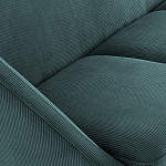 Трехместный диван с обивкой из велюра Belanger Sofa варинант исполнения - 4 | Loft Concept в Саратове